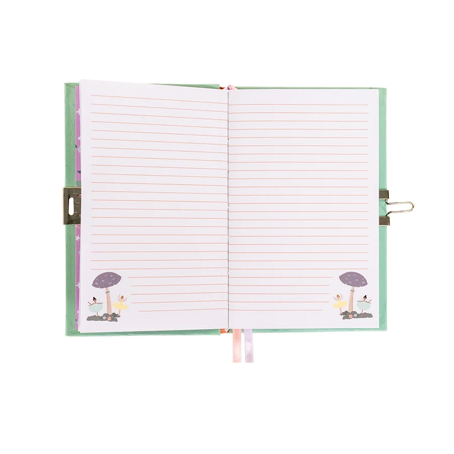 Floss & Rock Tagebuch mit Schloß & Duft, Zauber