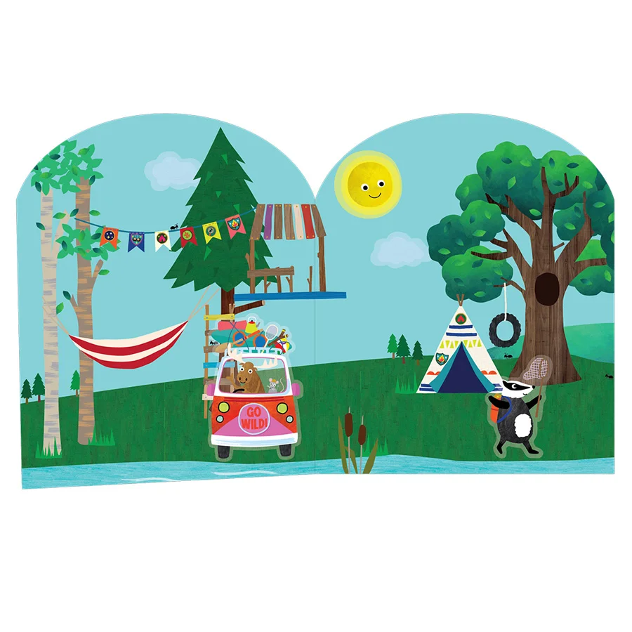 Floss & Rock genanvendelige klistermærker, adventure