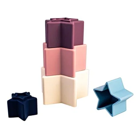 Stapel mit Sternenform, rosa/lila