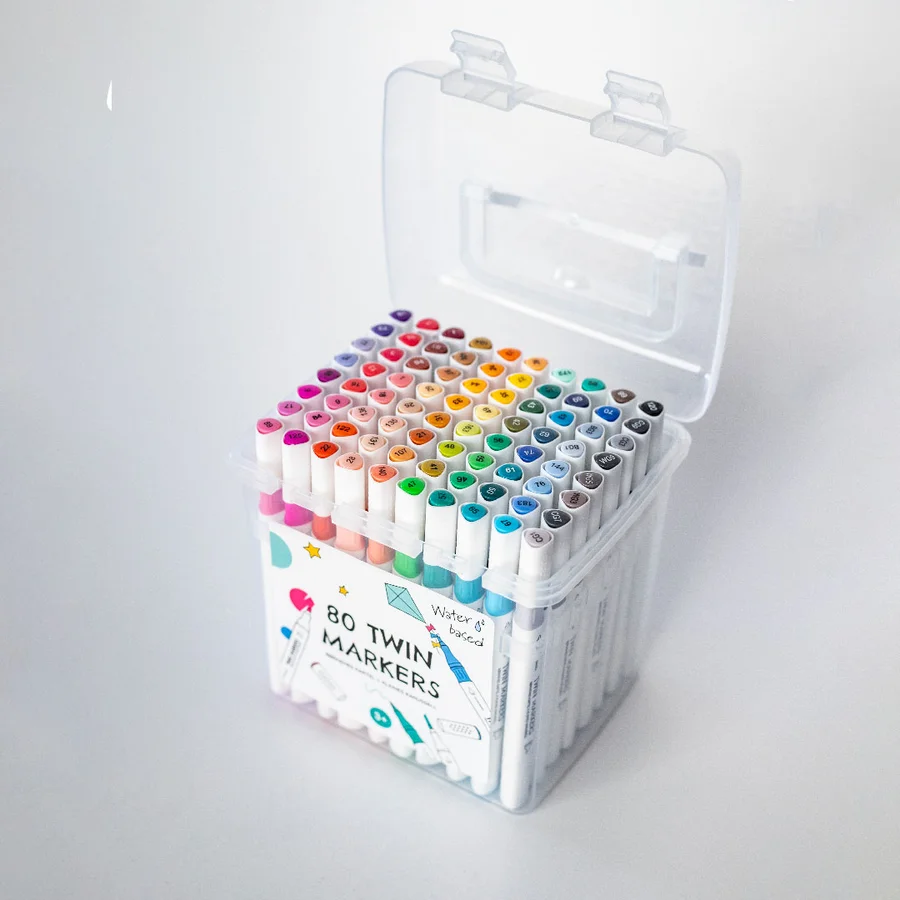 Børnenes Kartel x Kleines Karussell Twin Markers 80 stk