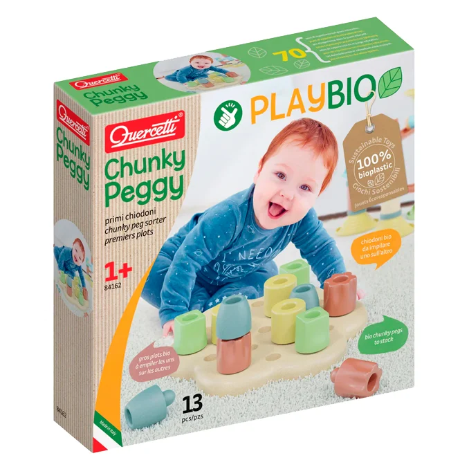 Quercetti Chunky Peggy play bio