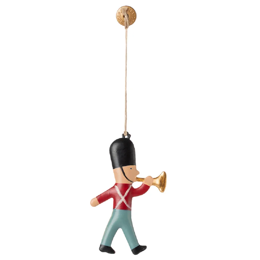 Maileg Metal Juleophæng, Garder - Trompet