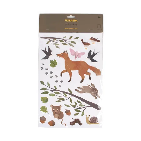 Filibabba Wandaufkleber, Waldtiere