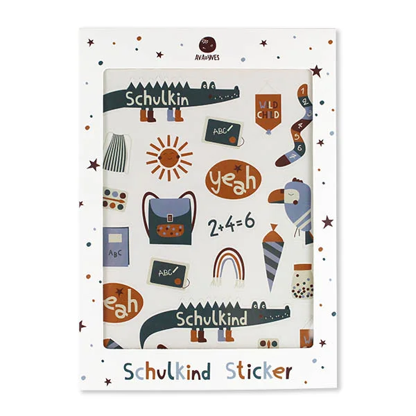 Klebesticker Schulkind Adventure
