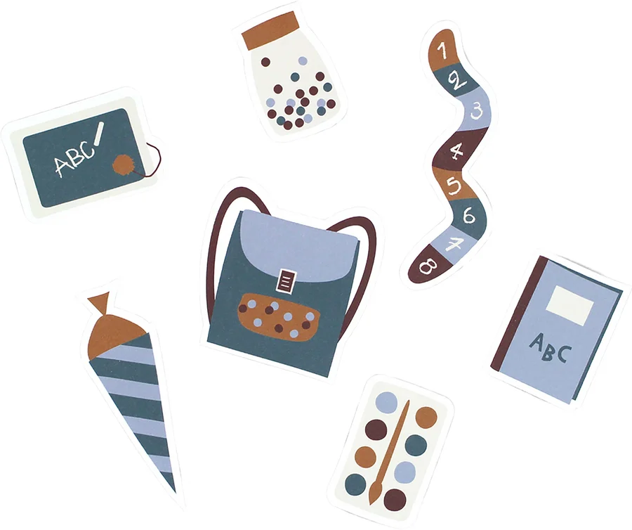 Table Confetti zur Einschulung, Adventure