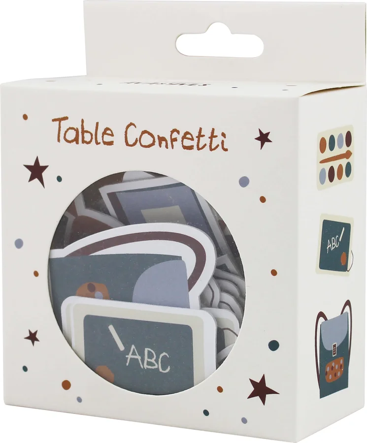Table Confetti zur Einschulung, Adventure