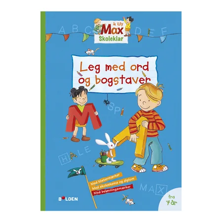 Max Skoleklar: Leg med ord og bogstaver