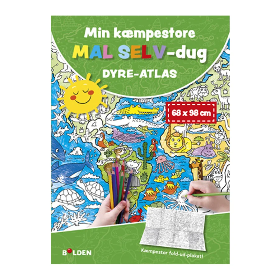 Min kæmpestore mal selv-dug: Dyre-atlas