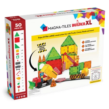 Magna-Tiles Bauplatten-Set XL 50 stk