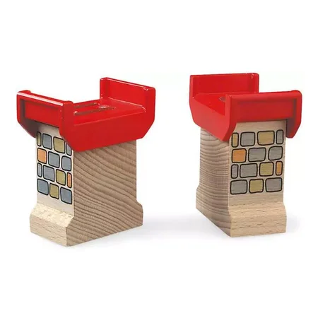 BRIO Brückenpfeiler rot