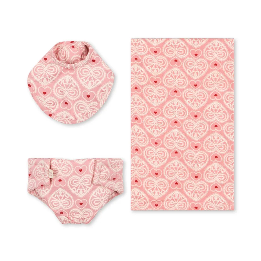Konges Sløjd Puppenset, lacy pink