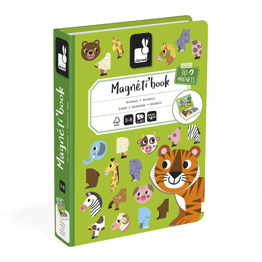 Magneti´Book Animals, 30 magneter