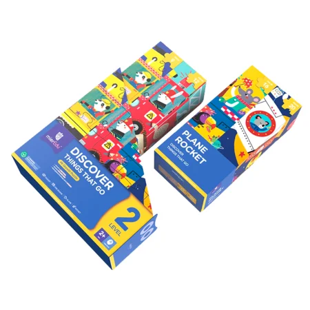 mierEdu Puslespil 9-12-16-20 brikker, trin 2 - Transportmidler