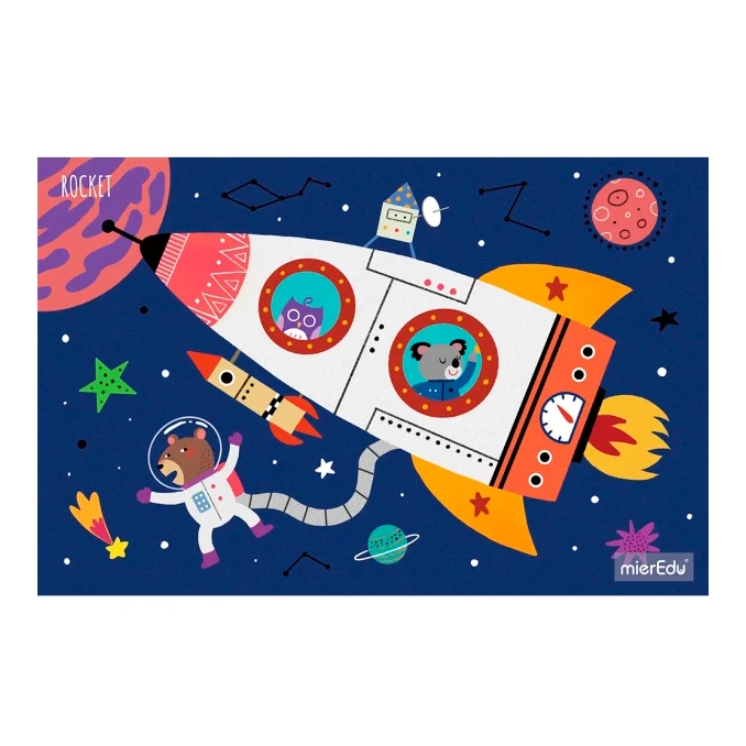 mierEdu Puslespil 9-12-16-20 brikker, trin 2 - Transportmidler