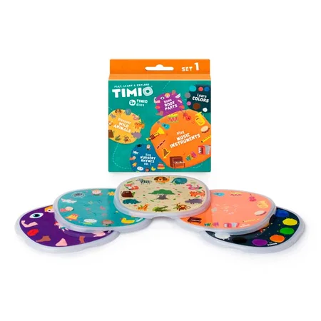 Timio Disc Set 1 - Wilde Tiere, Kinderreime, Farben, Musik und Körperteile