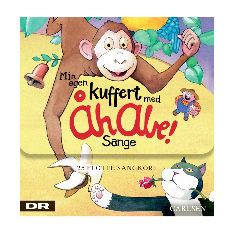 Min egen kuffert med Åh Abe-sange