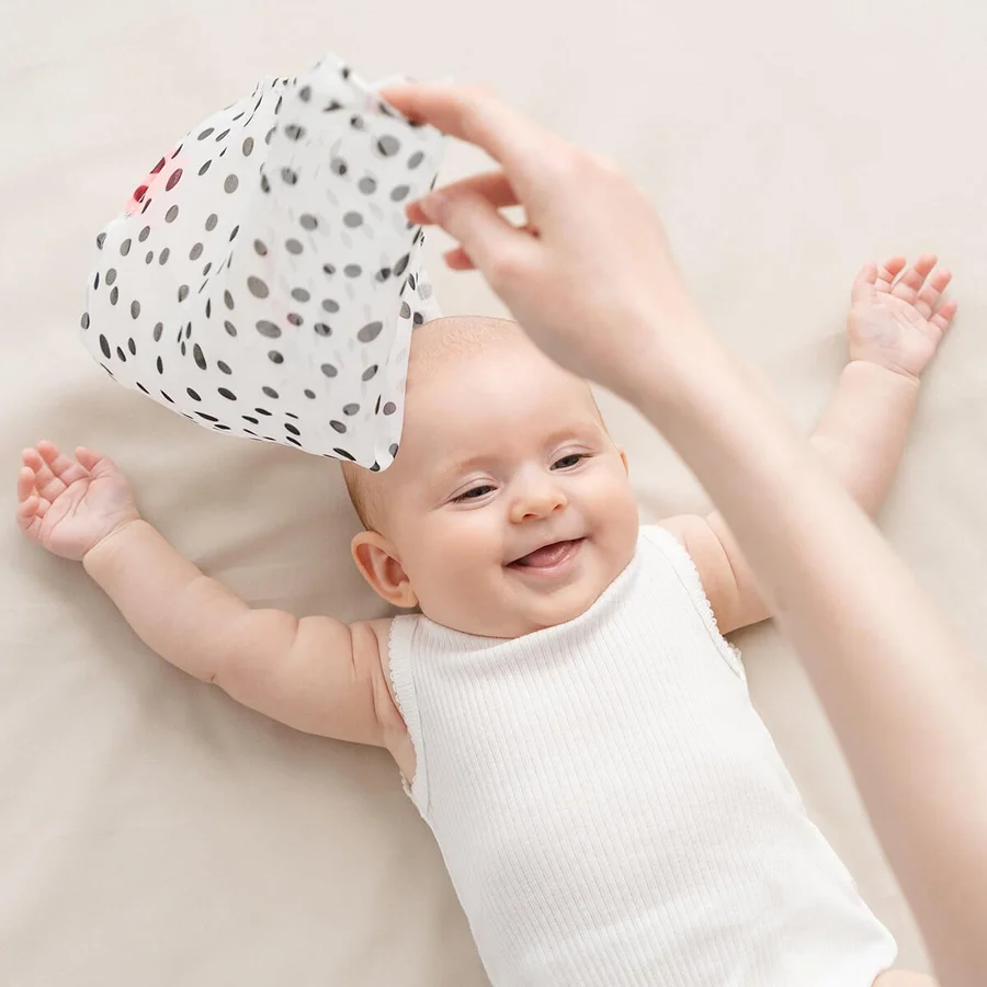 Done by Deer Tiny sensory aktivitetssæt, Birdee blue