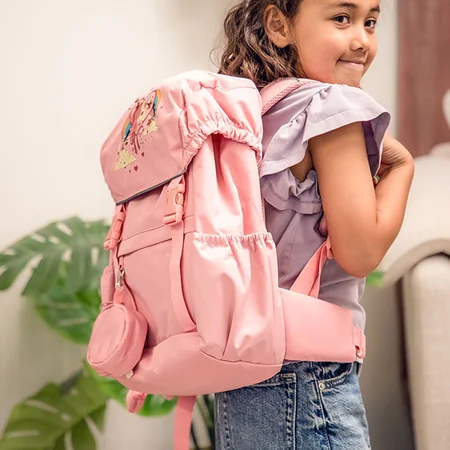 Konges Sløjd Clover skoletaske, Peony