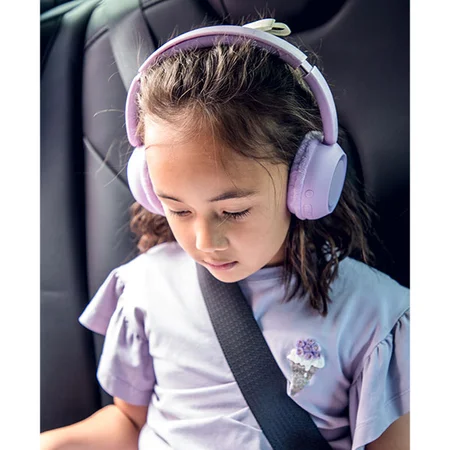 Lalarma Kabellose Kopfhörer mit Licht, lila