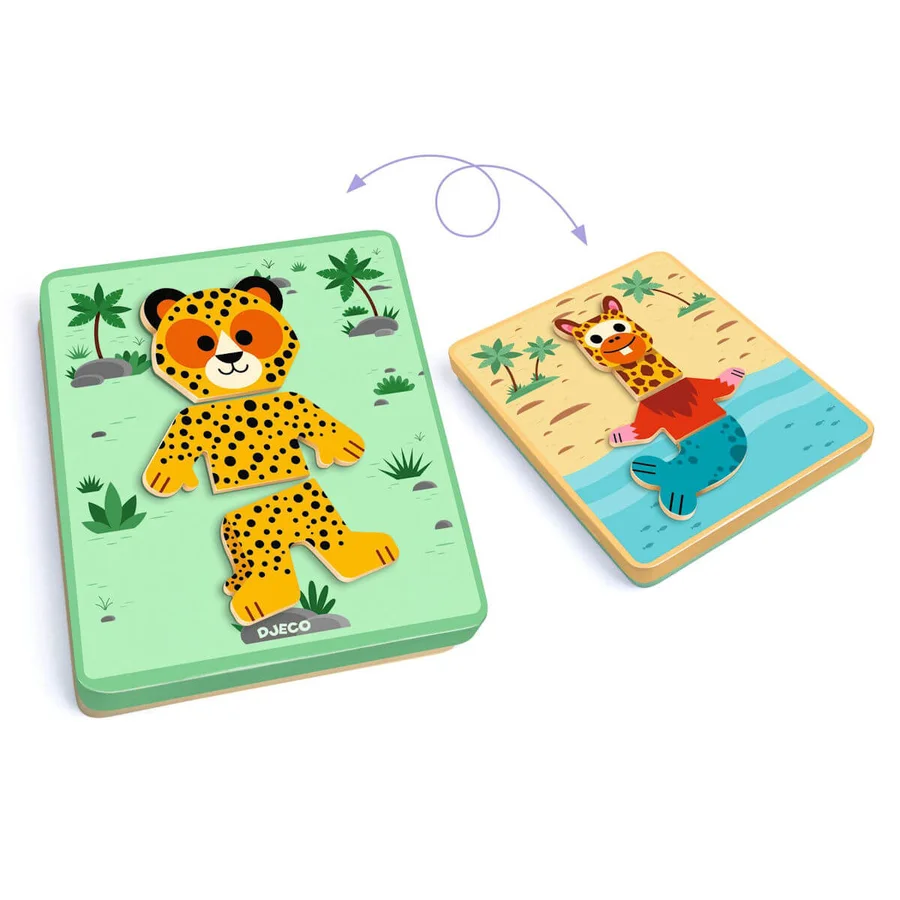 Djeco Magnetspiel, Mix'n'Match