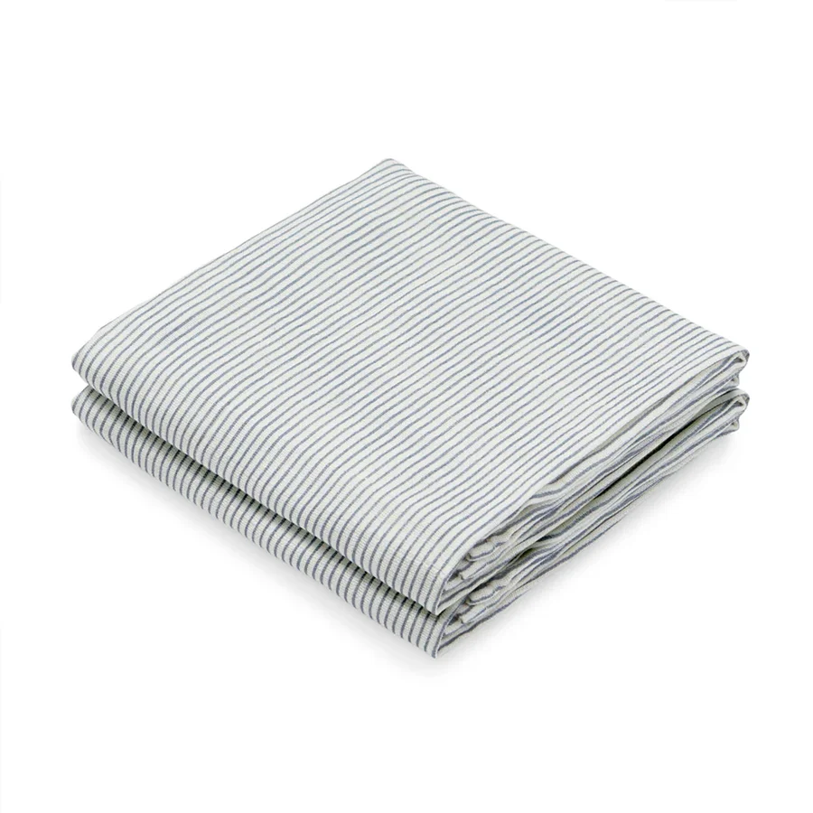 Cam Cam Mull-Stoffwindel, 2er-Pack - Classic Stripes Blue