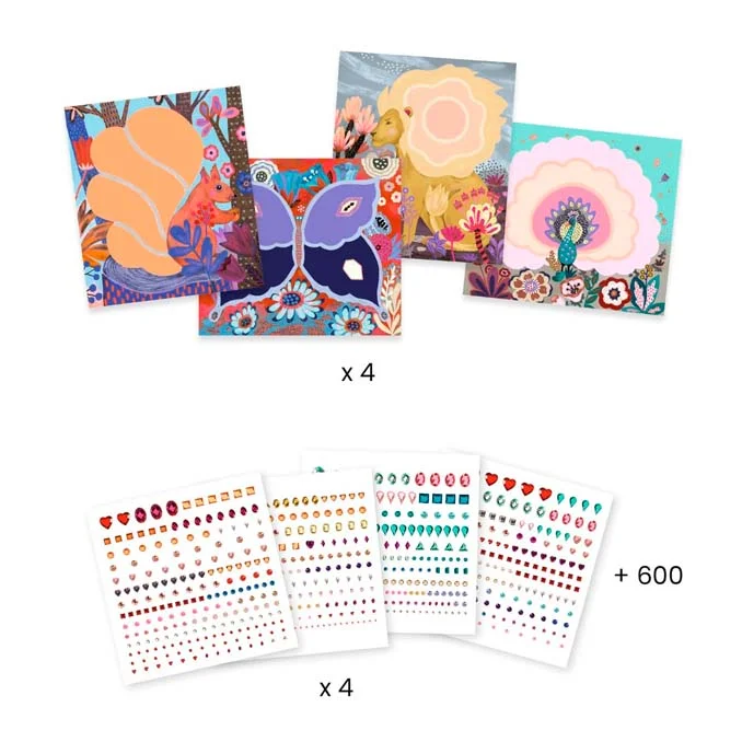 Djeco Artistic Strass, vild skønhed