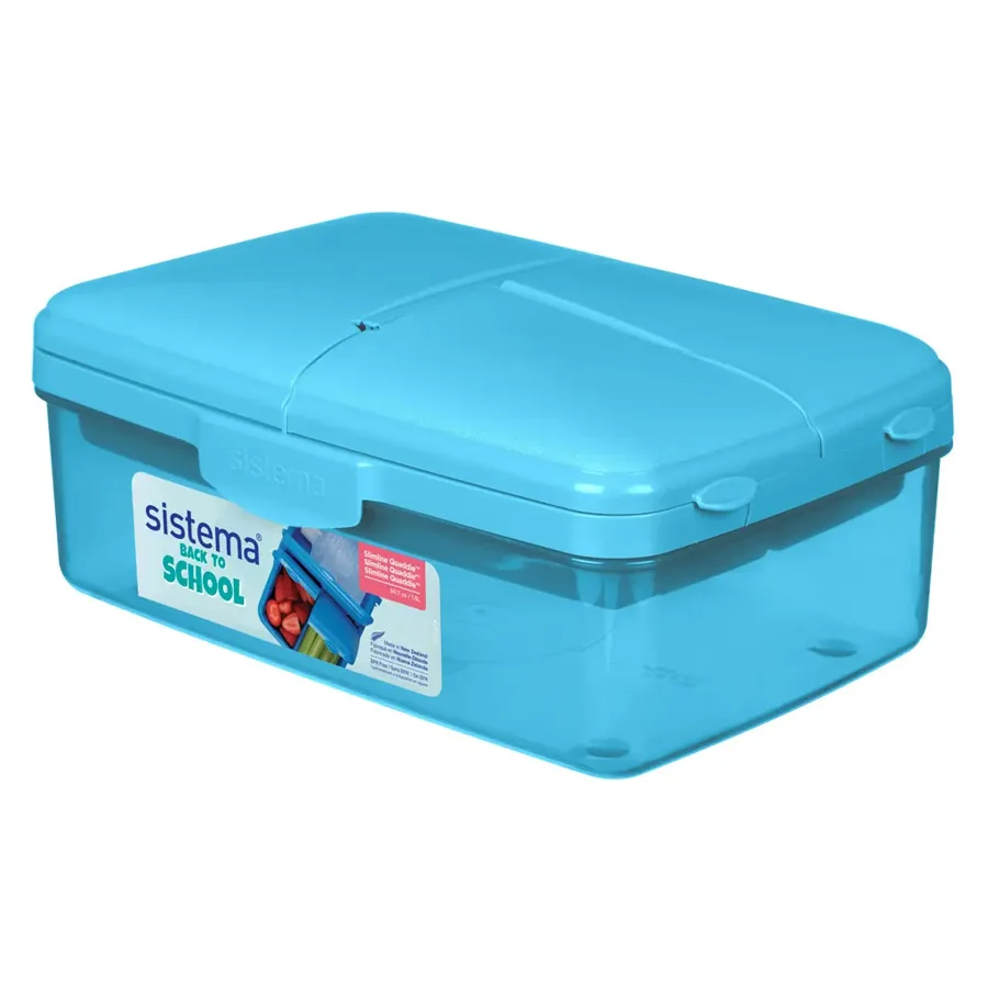 Sistema Slimline Quaddie madkasse 1,5L, satin sky blue