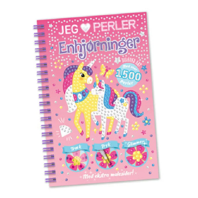 Diamond Art: Jeg elsker perler – Enhjørninger