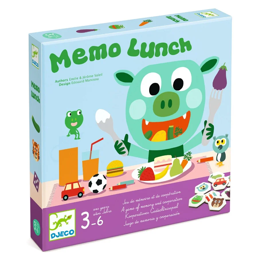 Djeco Spil, memo lunch