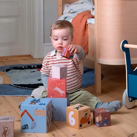 Sebra stabelkasser, toes/builders - 10 stk