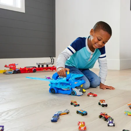 Hot Wheels City Ultimativer Dual-Drachen-Transporter