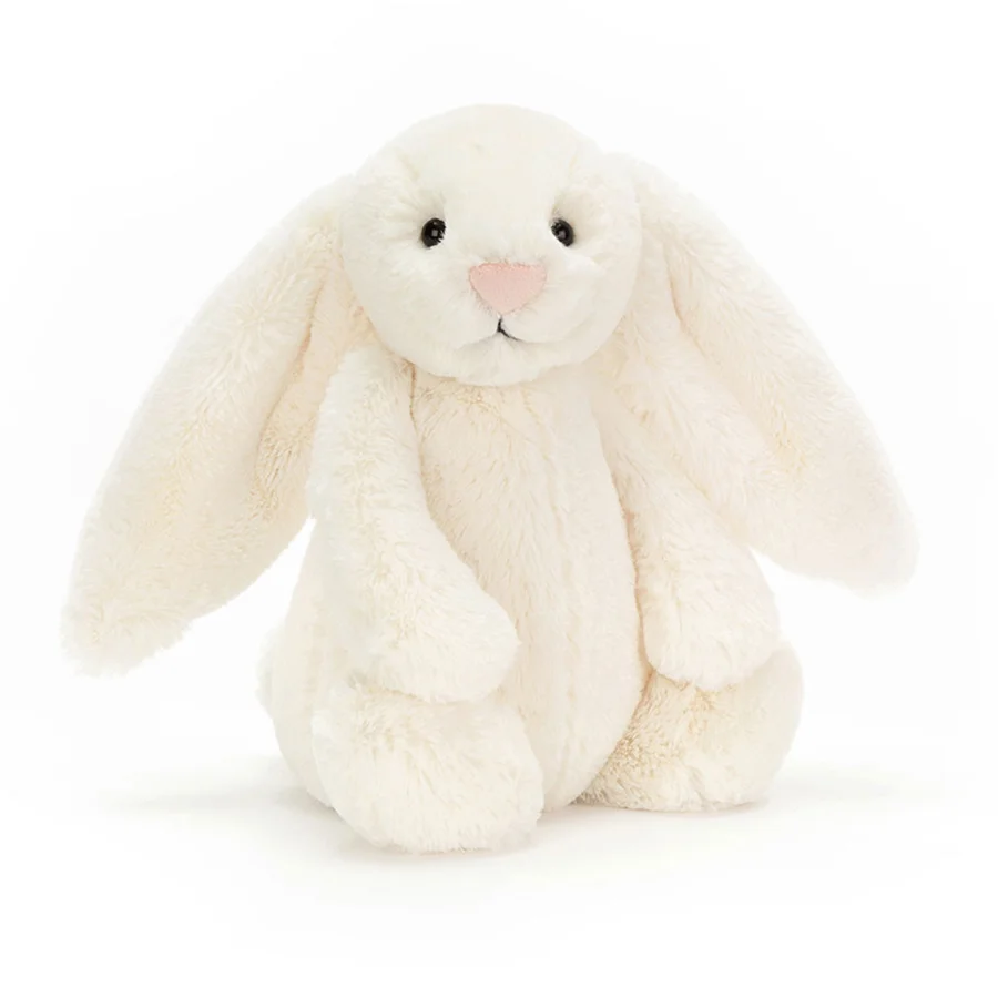 Jellycat Bashful kanin creme, 31 cm