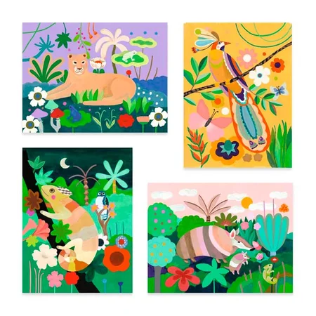 Djeco Malesæt, tropisk skov