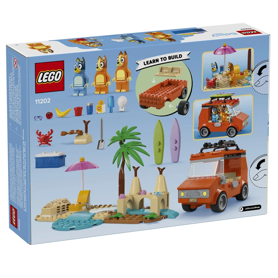 LEGO® DUPLO® Blueys Familie-biltur Til Stranden