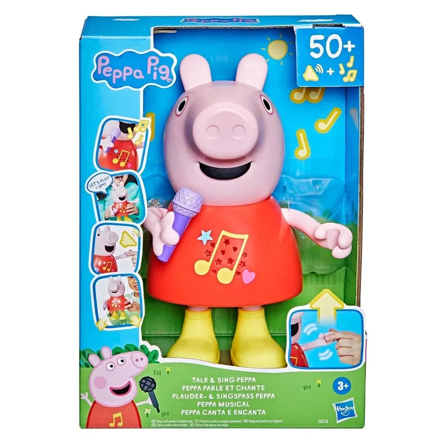 Peppa Pig, Peppa spricht und singt