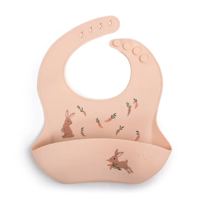 Filibabba Silikon-Lätzchen, carrot thief