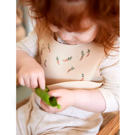 Filibabba Silikon-Lätzchen, carrot thief