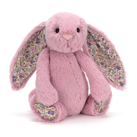 Jellycat Bashful kanin, 31 cm - blossom tulip 