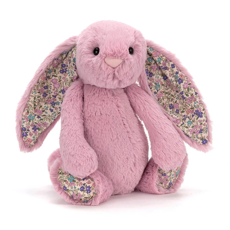 Jellycat Bashful kanin, 31 cm - blossom tulip 