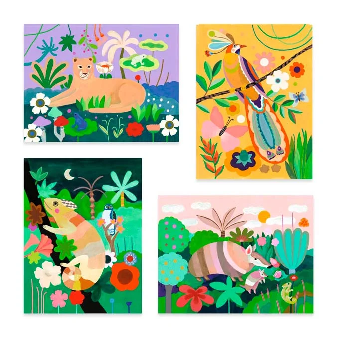 Djeco Malesæt, tropisk skov