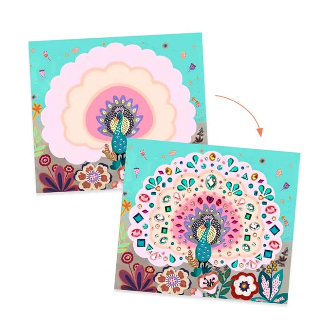 Djeco Artistic Strass, vild skønhed