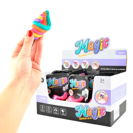 Fidget legetøj, Magisk regnbue cirkel