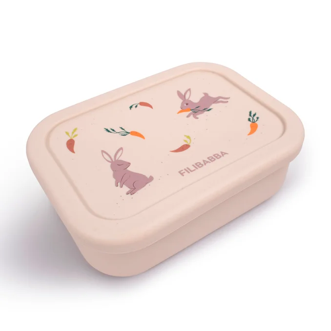 Filibabba madkasse i silikone, toasted almond