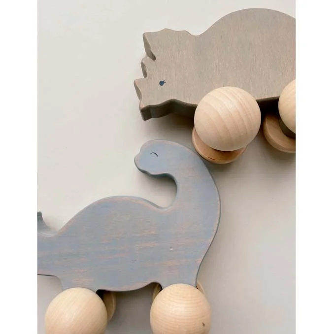 Konges Sløjd Dino-familie på hjul