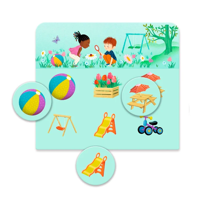 Djeco Bilderlotterie, Mein Zuhause