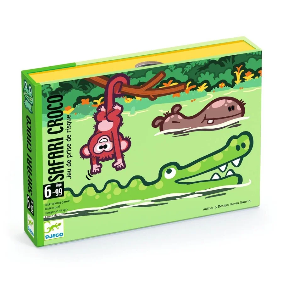 Djeco Kartenspiel, Safari Croco