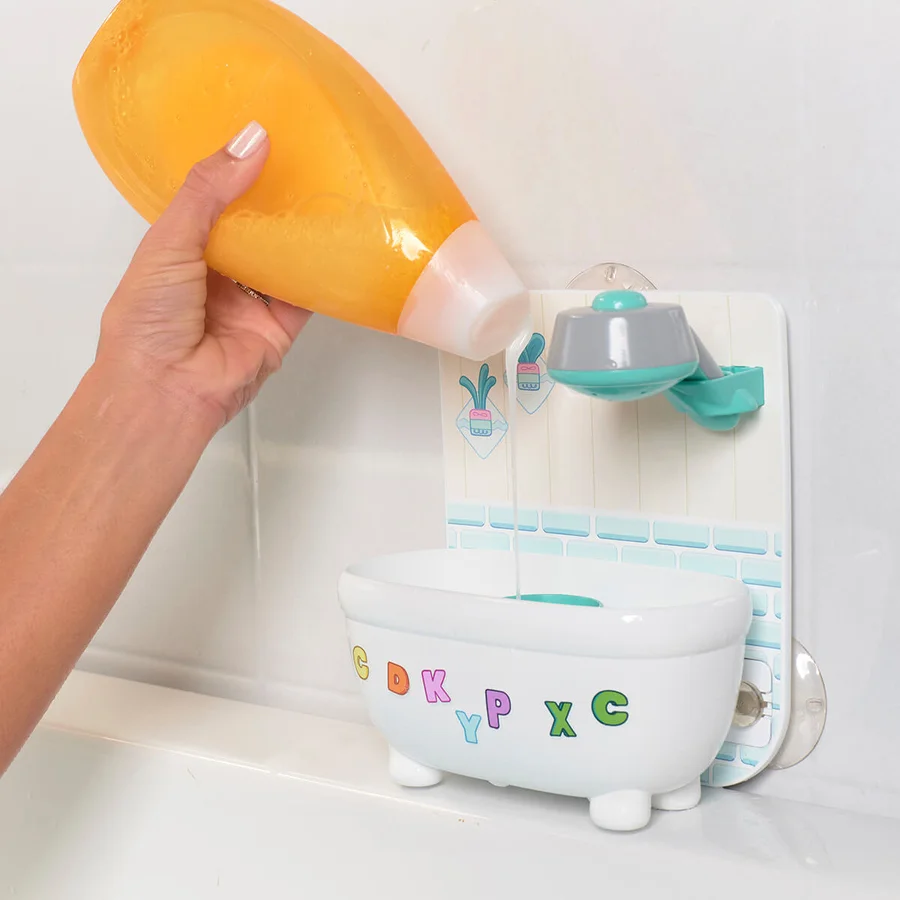 Toomies Badespielzeug, Blueys Dusche und Badewanne