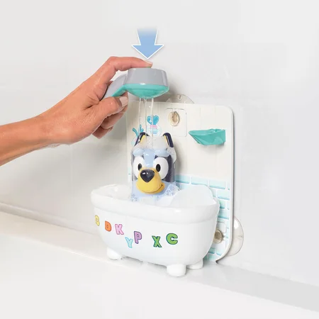 Toomies Badespielzeug, Blueys Dusche und Badewanne