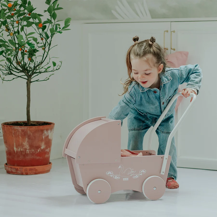 KREA Dukkevogn, Lyserød