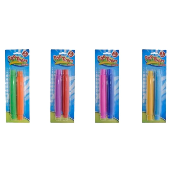 Pop Tubes 2 stk, asst farver